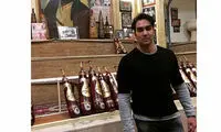 عکس: پوریا پورسرخ در گود زورخانه