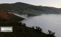 مه و جاده‌ی زیبای خلخال