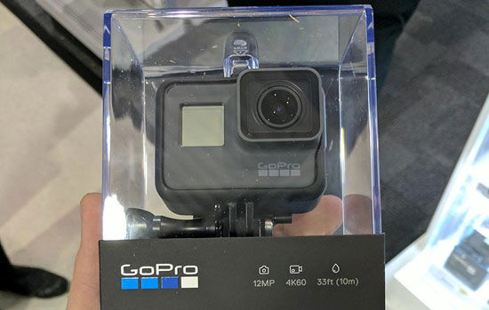 تاریخ معرفی دوربین GoPro Hero 6 مشخص شد