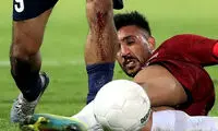 اتهام وقت‌کشی به پای خونین مهاجم پیکان