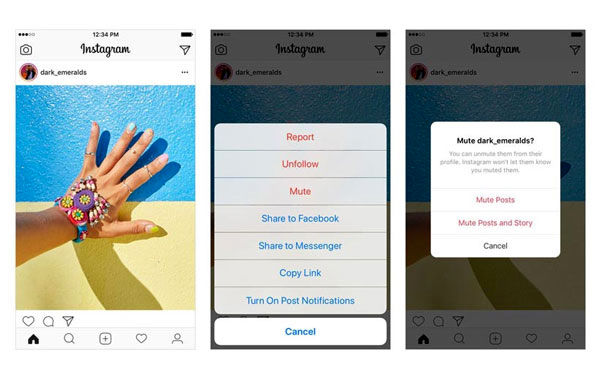 اینستاگرام قابلیت میوت کردن را رسما معرفی کرد