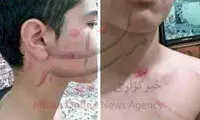 معلم عصبانی، دانش آموز را کتک زد +عکس