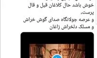 چرا مهناز افشار پست همسر سابقش را لایک کرد؟