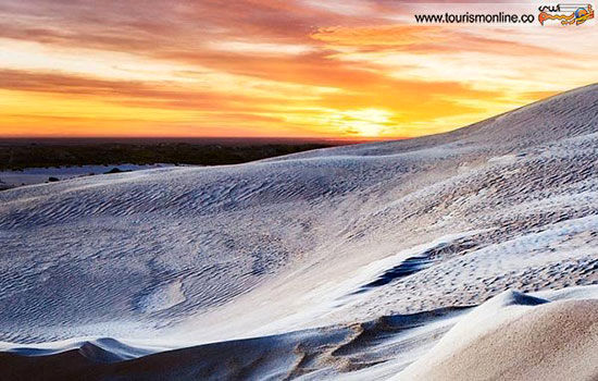 تپه های شنی بستنی! +عکس