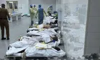سردخانه اجساد قربانیان حادثه منا +عکس