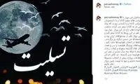 پست عجیب پرواز همای خطاب به مسافران ۷۳۷