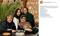 پرستو صالحی و رابعه اسکویی در جشن تولد