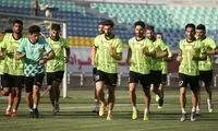 آخرین حضور ملی‌پوش جدید در تمرین سرخ‌ها