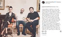 عکسی از اصغر فرهادی، خاویر باردم و پنه لوپه کروز