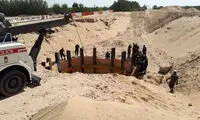 سقوط خودرو در عمق ۱۵ متری در دبی