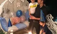 تولد ۳۸سالگی جباری در کنار خانواده