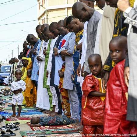 برگزاری نماز عید فطر در ساحل عاج