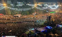تماشای بازی ایران و عراق در میدان التحریر