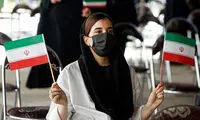 تیپ و آرایش متفاوت دختران در دیدار با رئیسی
