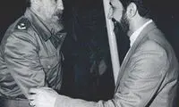 ولایتی و فیدل کاسترو در ایام جوانی