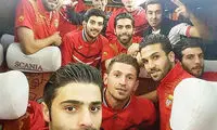 سلفی فولادی ها پس از گل اسی مسی