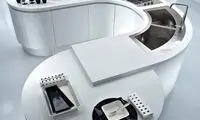 کابینت های رنگی رنگی