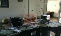 دفتر کار یک نماینده پس از حادثه تروریستی