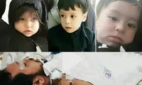 فرزندان خردسال طلبه جوانی که کشته شد