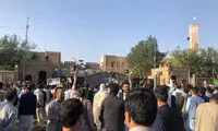 تجمع در هرات علیه حمایت پاکستان از طالبان