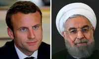 مکرون: به روحانی درباره تخطی از برجام اخطار دادم