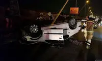 پراید، پژو ۲۰۶ را واژگون کرد