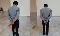 تصاویری از بازداشت مامور متخلف در حادثه آبادان