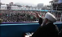 سخنرانی رئیس جمهور در جمع مردم لاهیجان