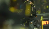 عکس: شادی عجیب کلوپ پس از پیروزی