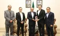 هدیه مهدوی‌کیا به سفیر ایران در تاجیکستان