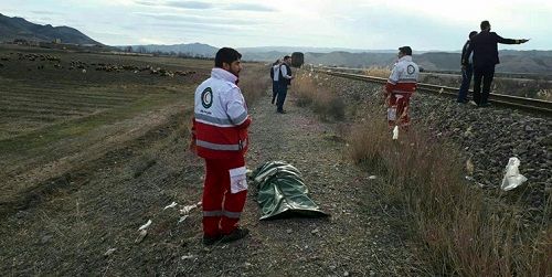 فوت جوان ۳۳ساله بر اثر برخورد قطار در ورامین