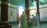 عکسی جالب از داخل خانه کعبه