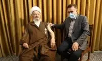 تزریق دوز سوم واکسن کرونا به آیت الله مکارم