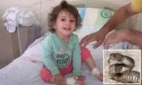 انتقام سخت کودک ۲ساله از مار نیم متری