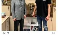 واکنش اینستاگرامی لک، به تمدید با پرسپولیس