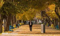 خیابان‌های پاییزی تبریز