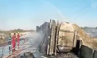 مرگ ۳ مرد در تانکر شعله‌ور
