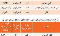 آخرین قیمت ارزان ترین آپارتمان‌های تهران