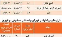 آخرین قیمت ارزان ترین آپارتمان‌های تهران