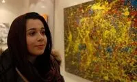 دختر ایرانی‌الاصل؛ نابغه نقاشی جهان +عکس