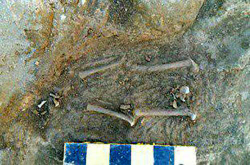 کشف قدیمی‌ترین تدفین در همدان