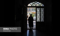عمامه‌گذاری طلاب در روز میلاد امام رضا (ع)