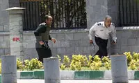 محاصره تروریست‌ ها در ساختمان مجلس