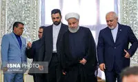 حضور روحانی در وزارت امور خارجه