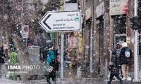تاثیر بارش برف در آرام شدنِ اعتراضات مردم!