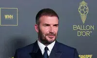 کپی و الگوبرداری دیوید بکام از تیپ دهه ۷۰ کریم باقری