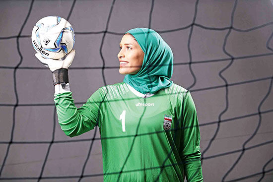 گفت‌وگو با زهرا خواجوی، رکورددار کلین‌شیت در فوتبال ایران