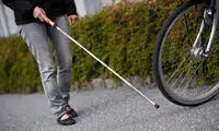 نابینایان؛ صدای تق تق عصای سفید در شهر