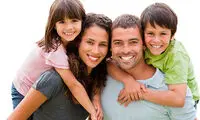 خانواده‌های خوشبخت این شکلی‌اند
