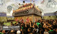 تصاویری از شب تاسوعای حسینی در کربلا